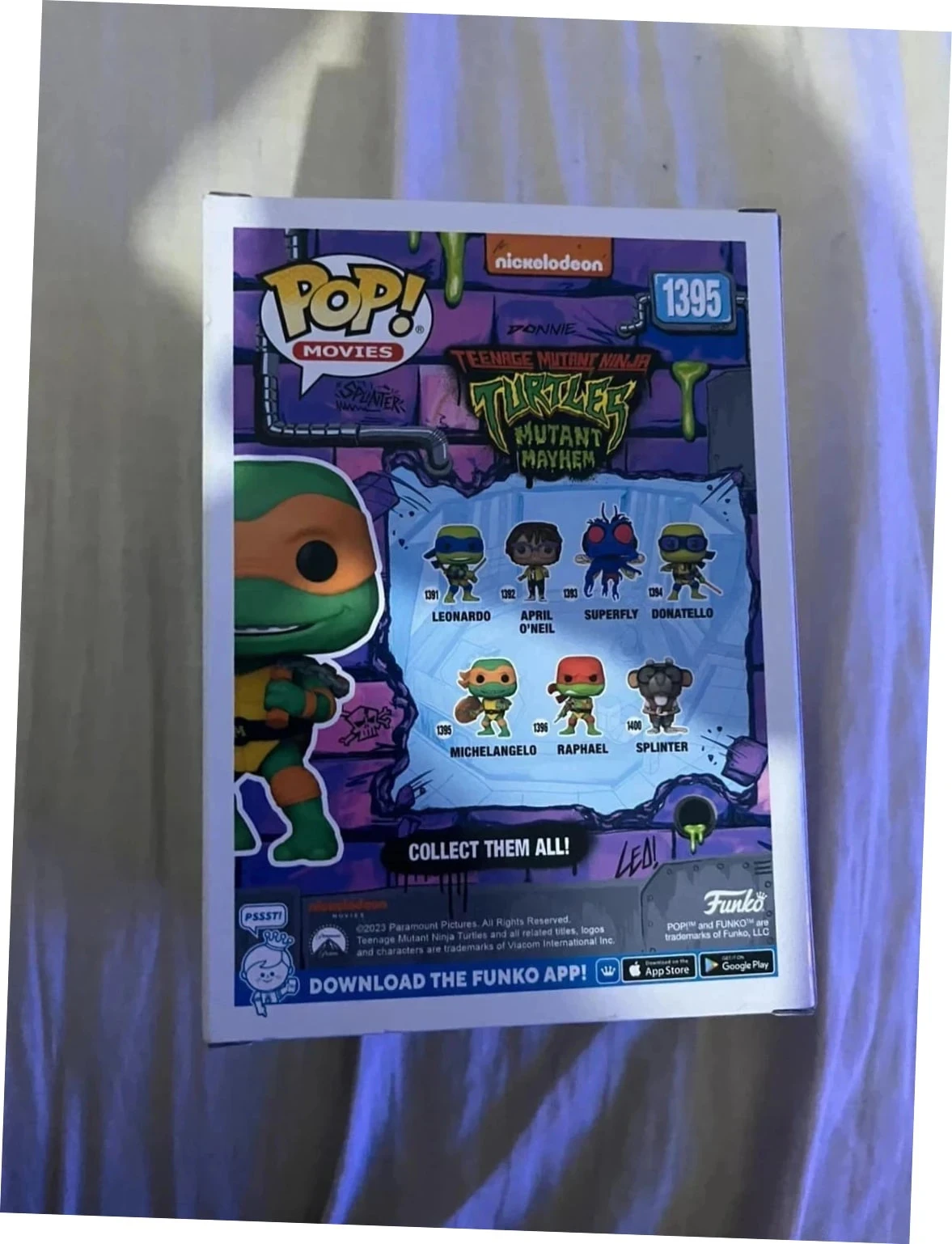 funko pop tmnt movies michelangelo 1395 novo ve – photo 3